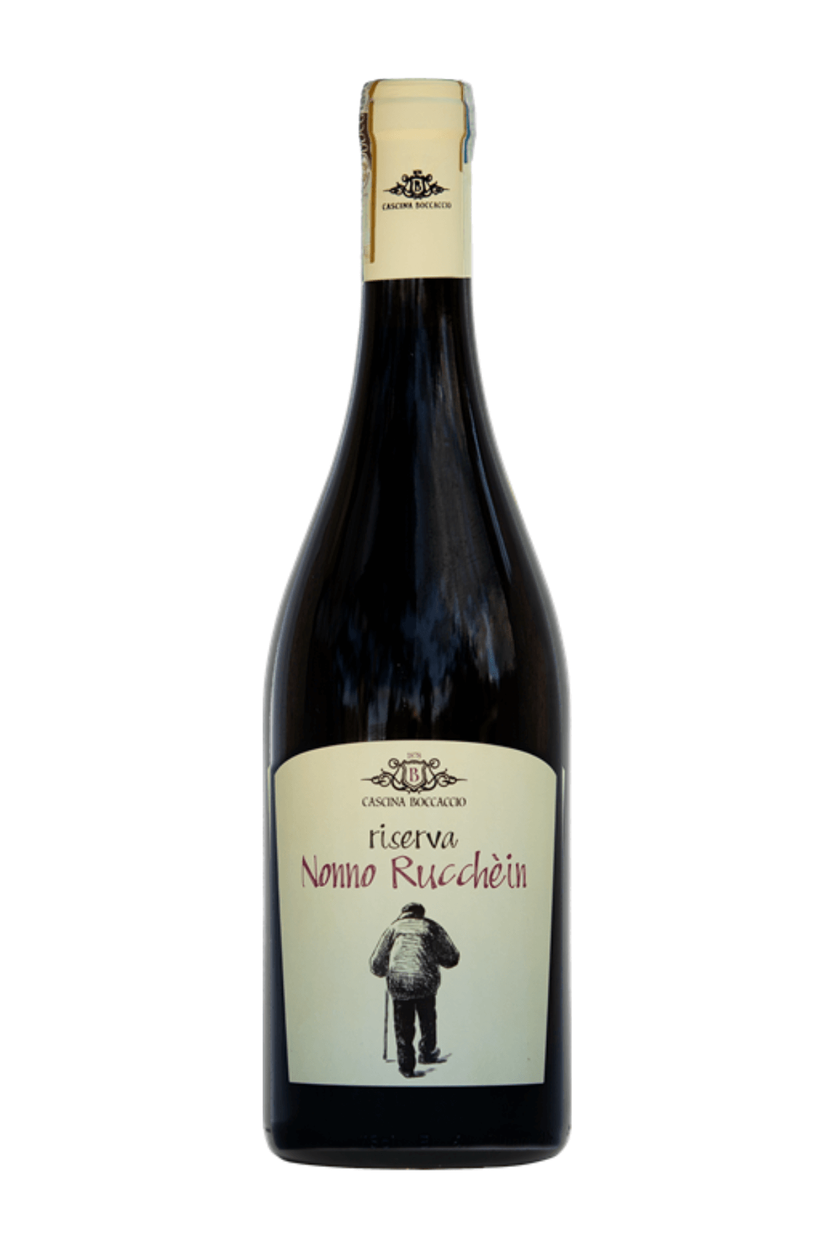 "Nonno Rucchein" Dolcetto di Ovada Docg Riserva 2015 - Cascina Boccaccio