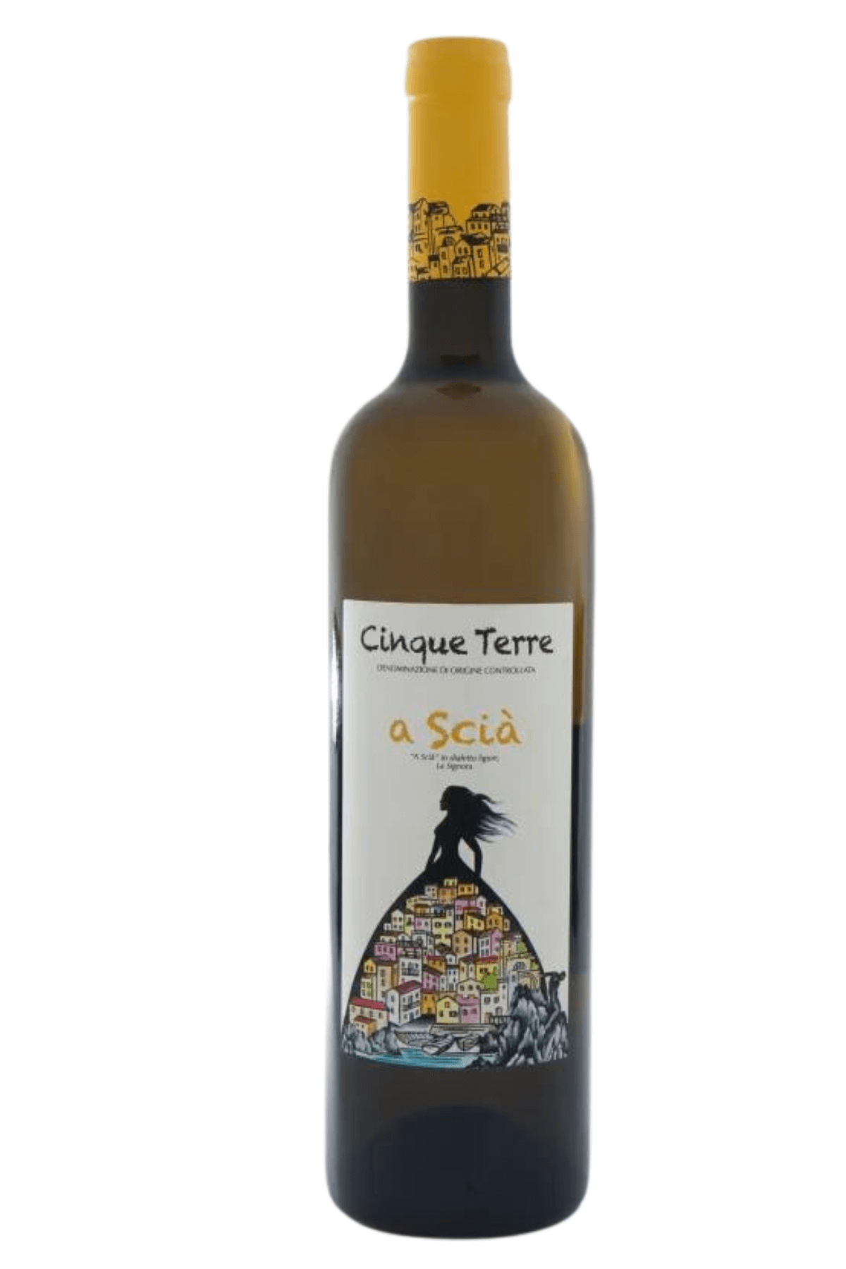 Vino wine Bianco 5 Terre Ascia vino Bianco trovalo online su sparkleitaly .it