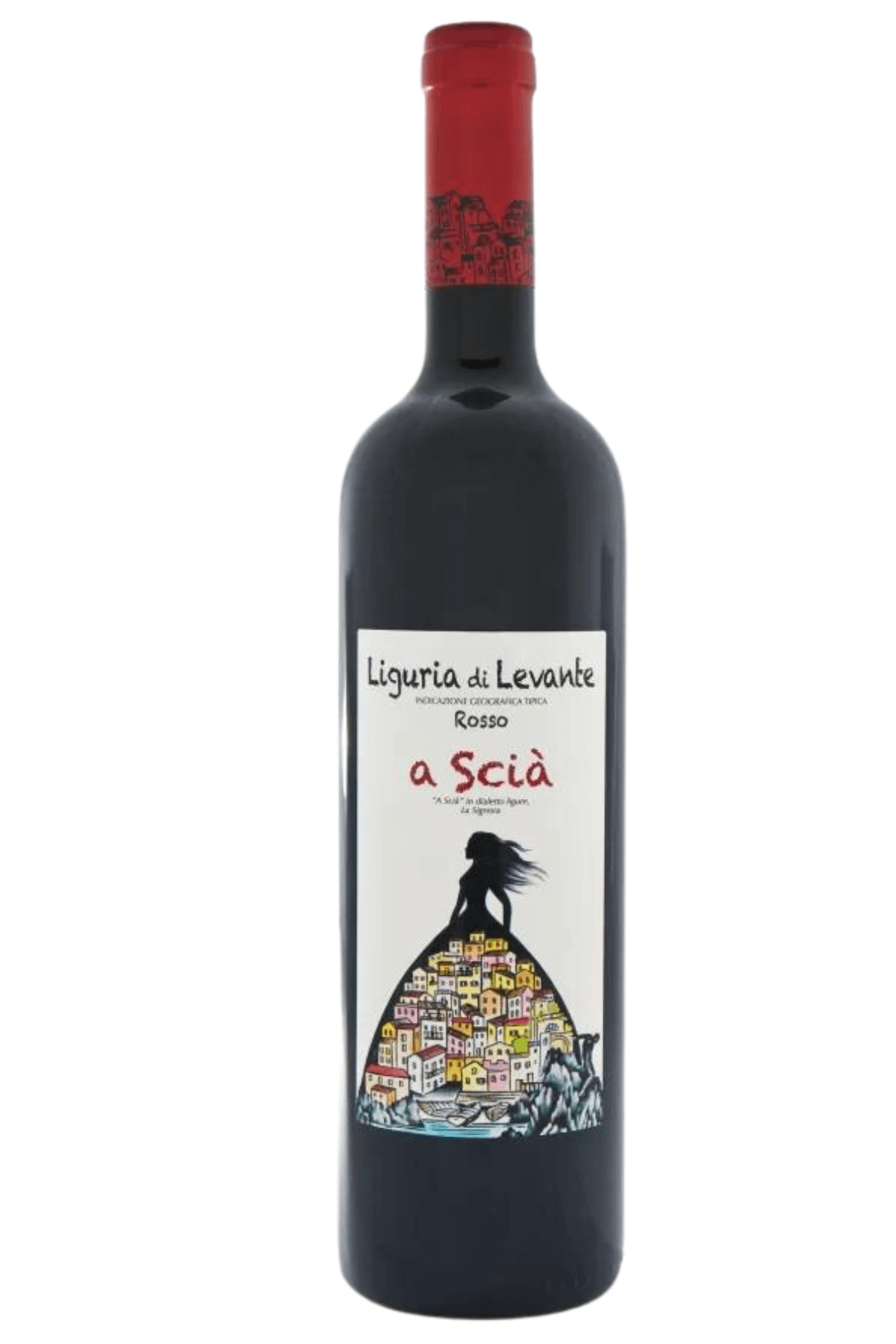vino rosso A Scia Liguria di Levante - vino rosso a scià - shoponline su sparkleitaly.it