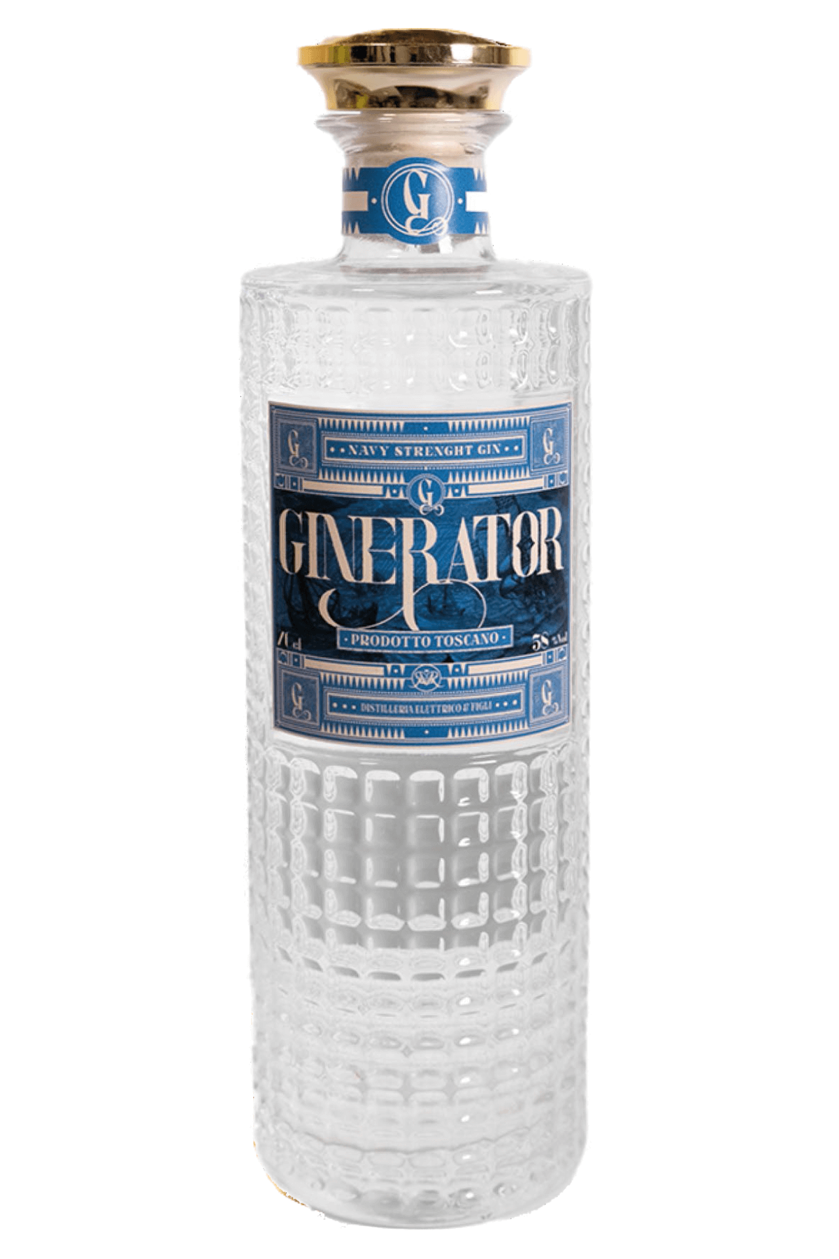 Ginerator Navy Strenght Gin Distilleria Elettrico