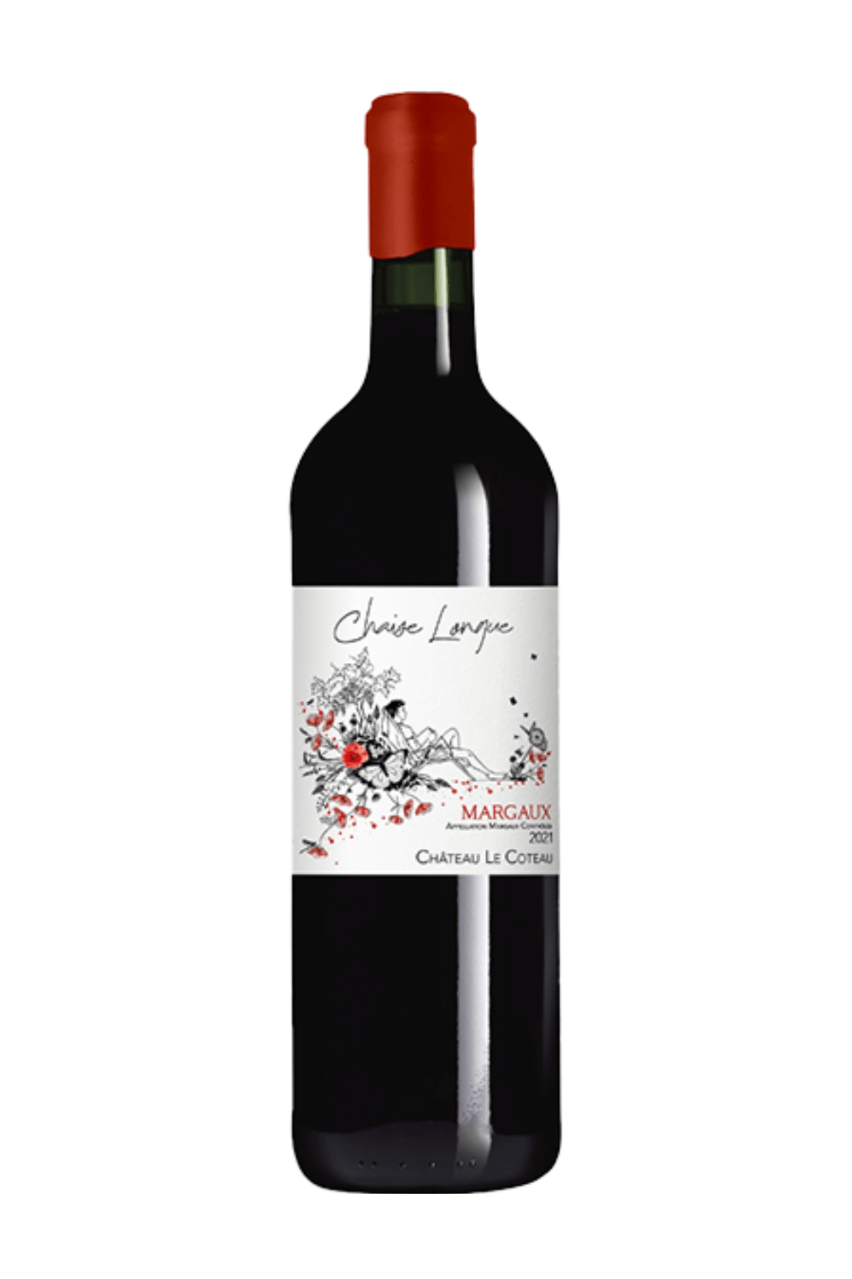 "Chaise Longue" Margaux Rouge AOC 2021 Château le Coteau Margaux