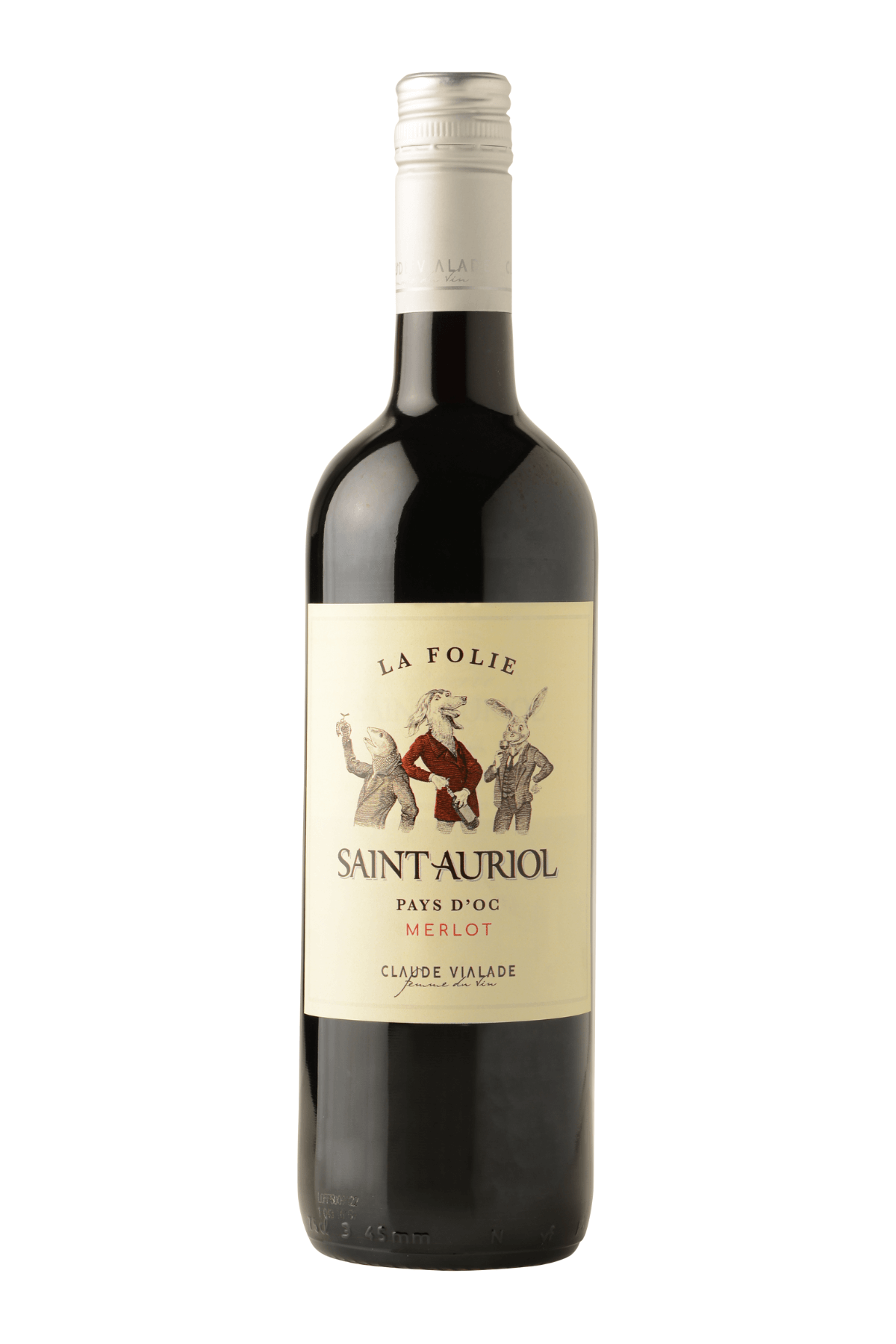"La Folie Saint Auriol" Rouge Pays D'OC IGP 2023 Domaines Auriol