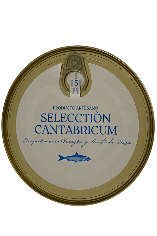 Sardinas "Bouquerones" en aceite de oliva y vinagre de vino - 12 filetes - Selecctiòn Cantabricum