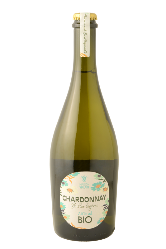 "Bulles Légères" Chardonnay Extra Brut Bio Claude Vialade