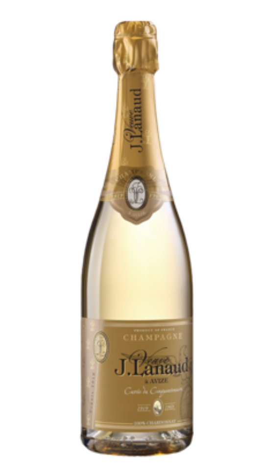 Champagne "Cuvée du Finquantenaire" Blanc de Blancs Brut Magnum - Champagne Veuve J.Lanaud