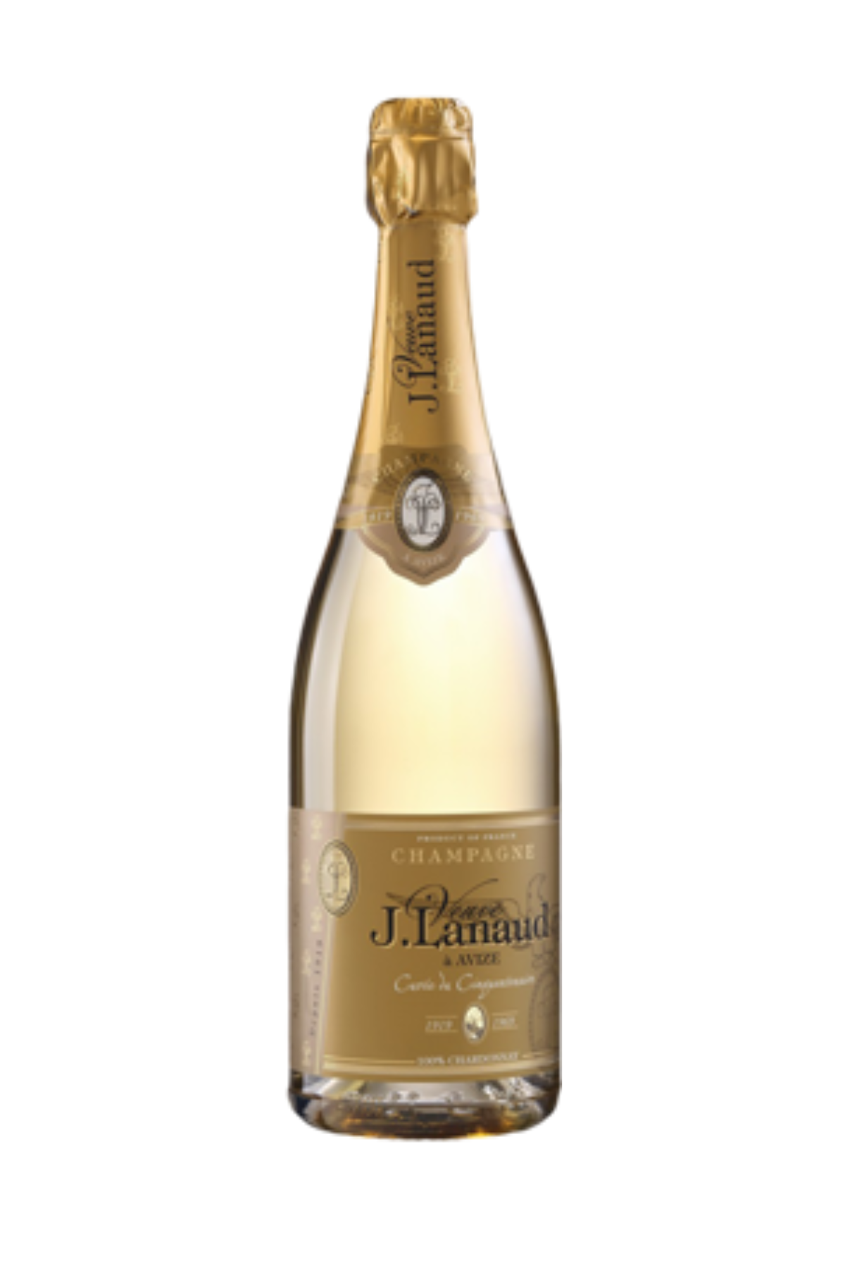 Cuvée Du Cinquantenaire Champagne Blanc de Blancs Brut Magnum Veuve J.Lanaud