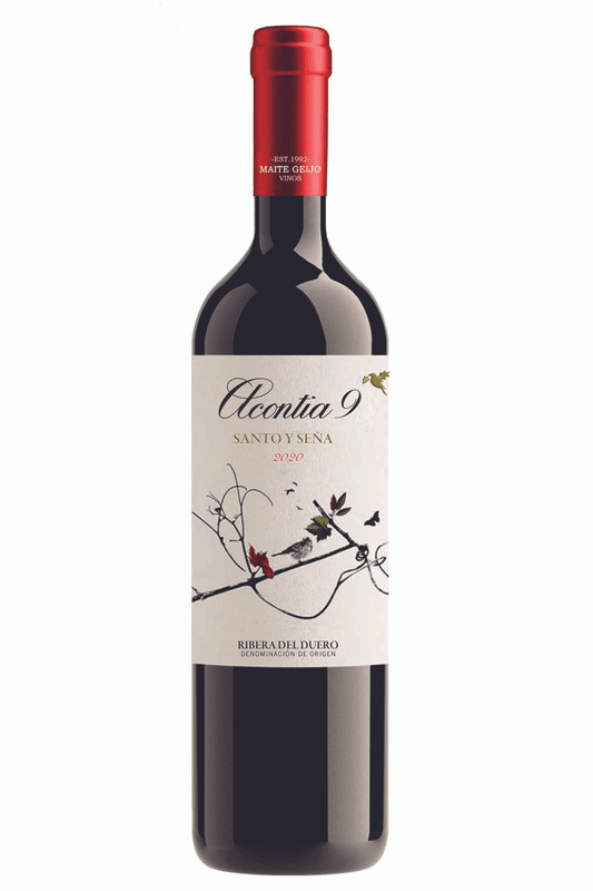 Tempranillo "Santo Y Sena" Ribera del Duero 9 meses 2020 Acontia Maite Geijo Vinos