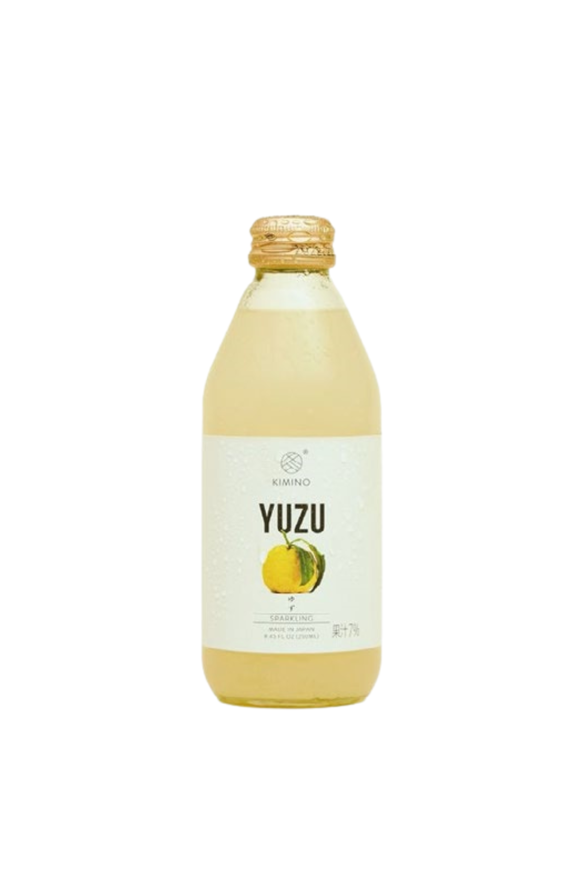 Kimino yuzu jugo espumoso