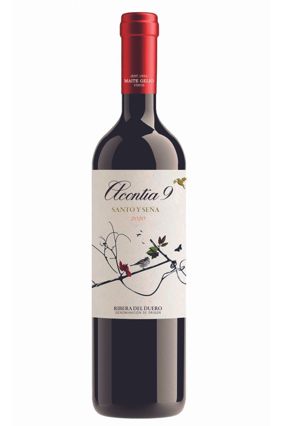 Tempranillo  Santo Y Sena Ribera del Duero 9 meses 2020 Acontia Maite Geijo Vinos