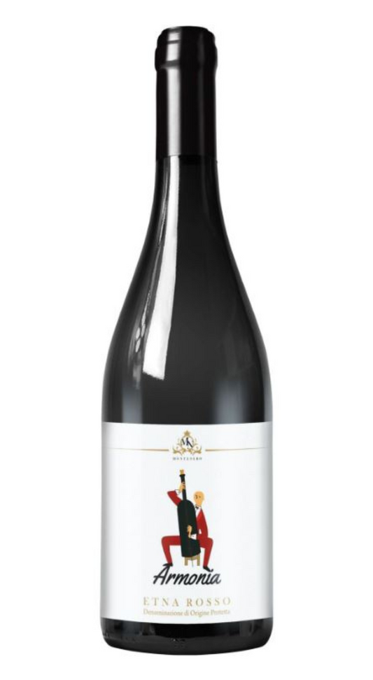 wine bottiglia vino Armonia Etna Rosso DOC 2018. Provenienza: Sicilia. Acquistalo online sparkleitaly.it 