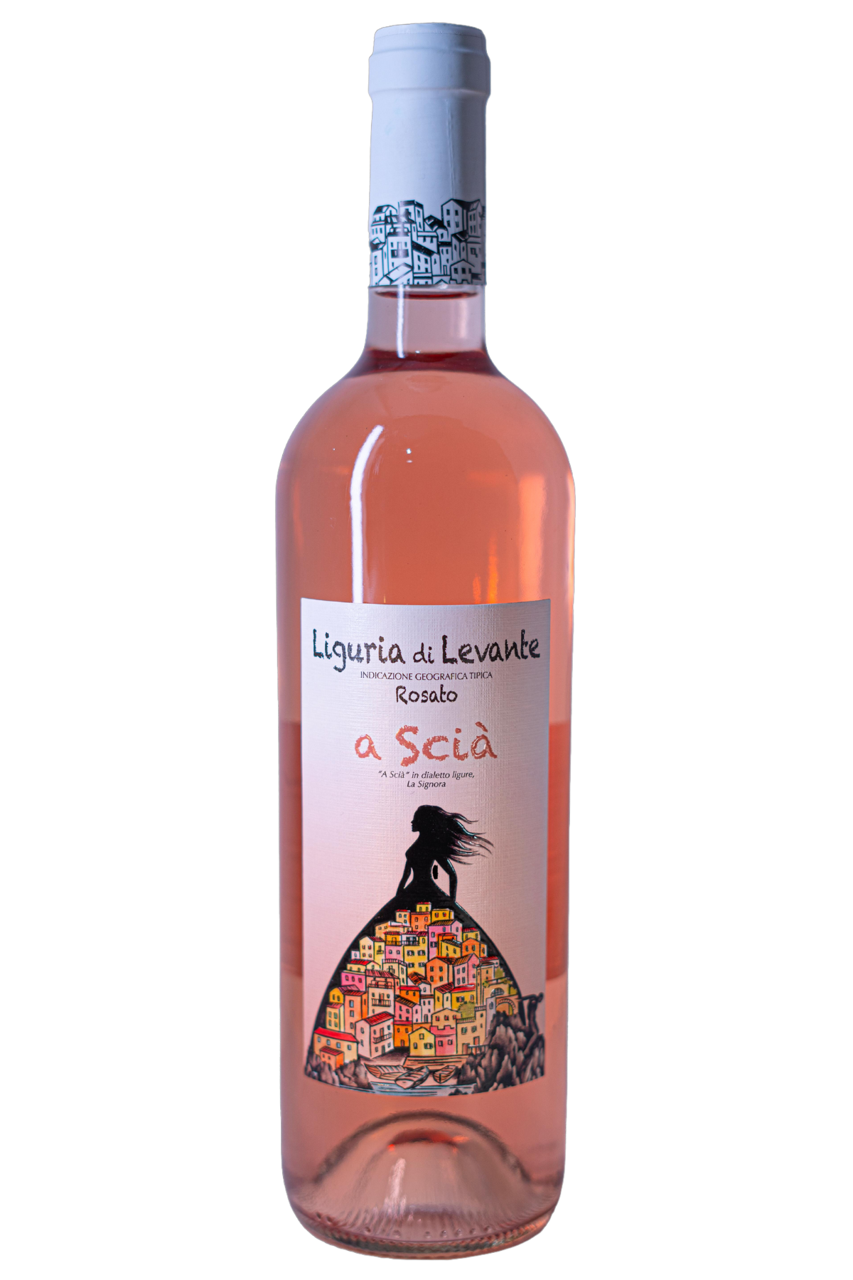 wine vino a scià rosato da Liguria di levante  shop online sparkleitaly.it