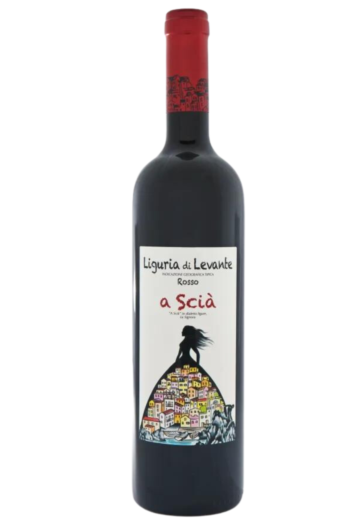 vino rosso A Scia Liguria di Levante - vino rosso a scià - shoponline su sparkleitaly.it 