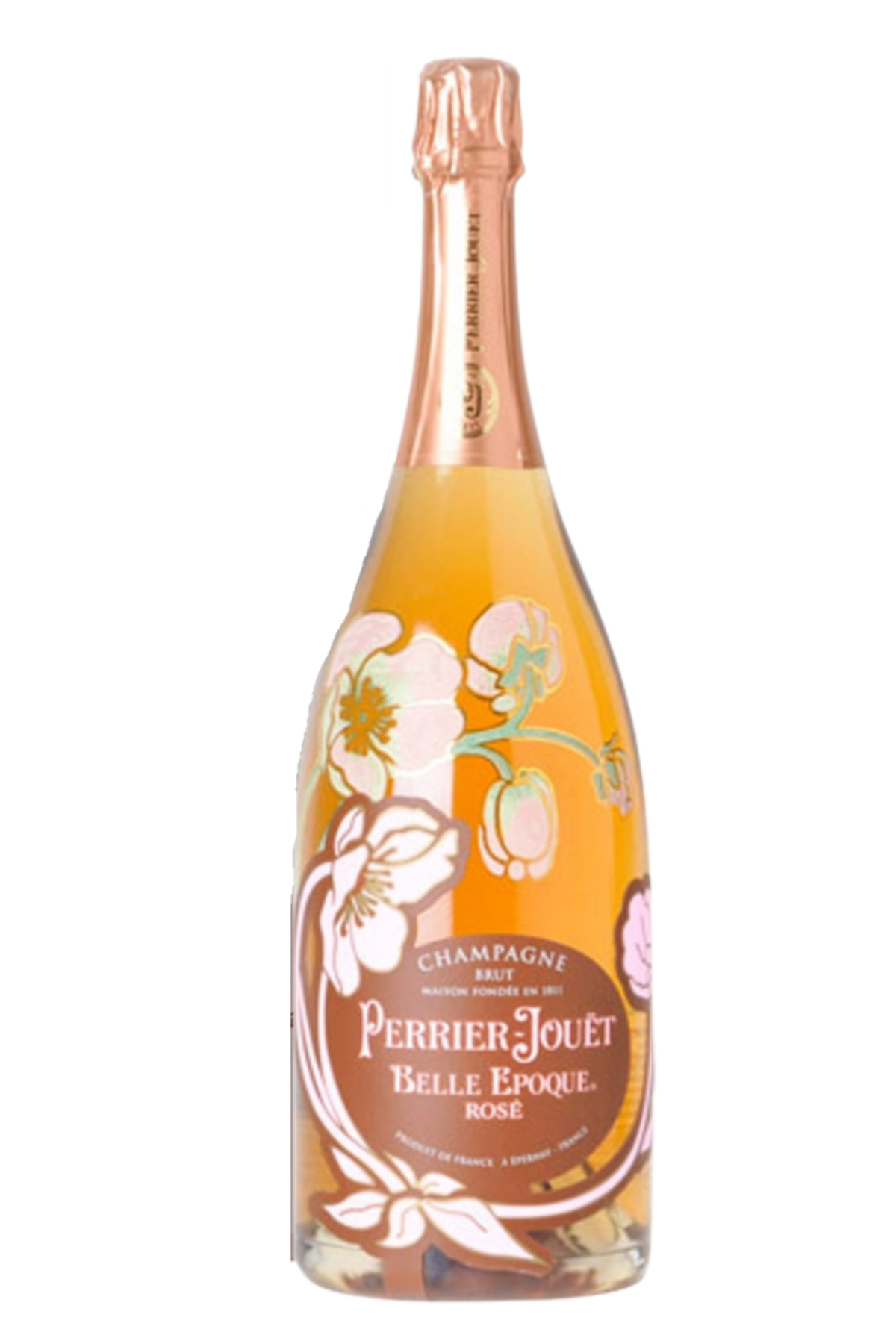 Champagne Belle Epoque Rosé 2012 - Etiqueta luminosa de edición limitada - Perrier -Jouët