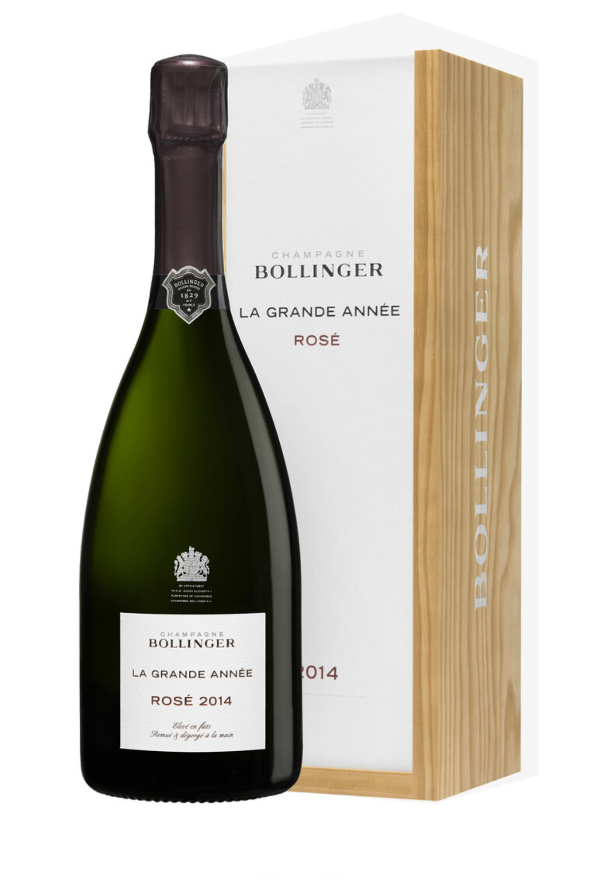 Bollinger de champán "La Grand Année" Rosé Brut 2014 - Bollinger