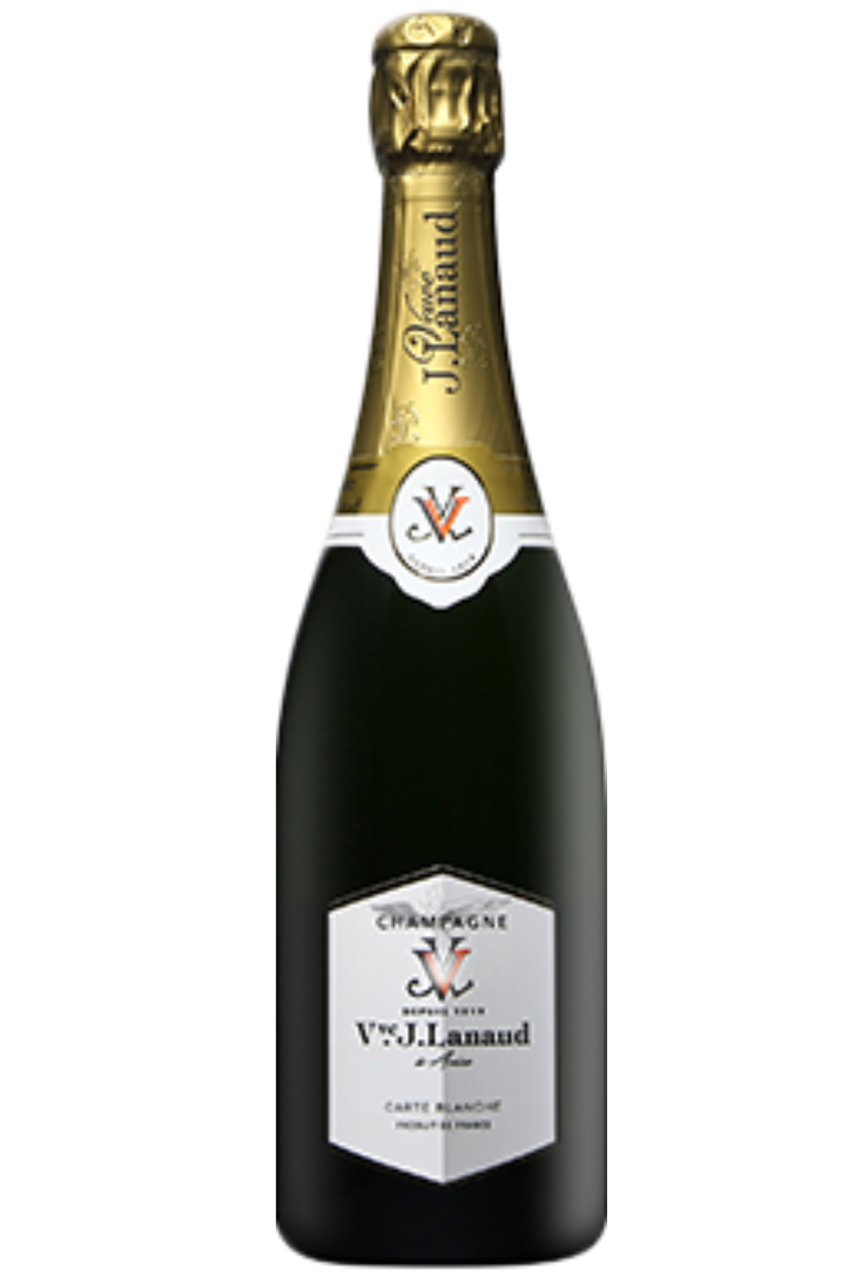 Tarjetas de Champagne Cuvée Blanche Brut - Champagne Veuve J.Lanaud