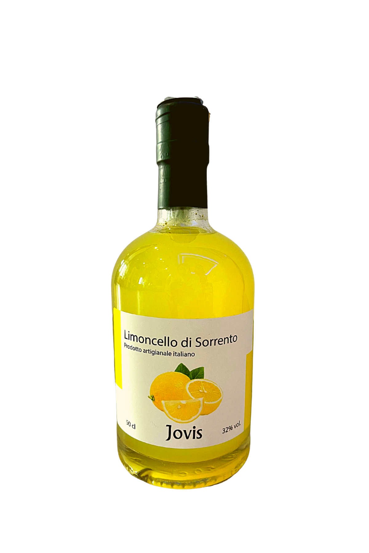 liquor spirits bottiglia 500ml Limoncello di Sorrento - Villa Jovis. il limoncello viene prodotto secondo l'antica ricetta di famiglia, seguendo ancora oggi il metodo artigianale, per rispettare i tempi e i profumi della nostra terra. Trovalo online su Sparkleitaly.it