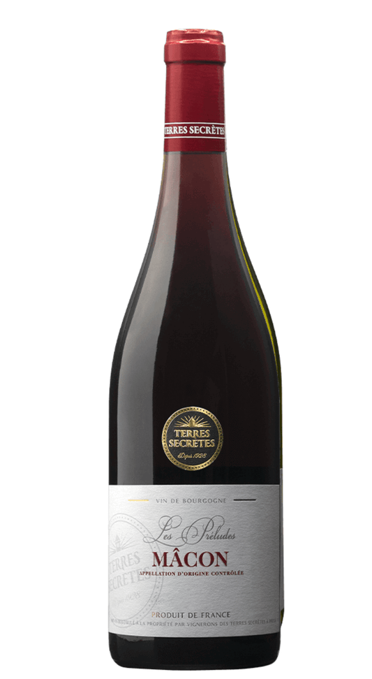 Les Préludes Mâcon Rouge AOC 2023 Terres Secretes