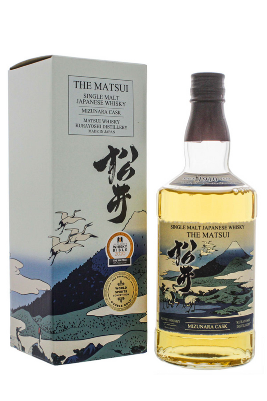 Whisky de barril de Matsui Single Malt Mizunara