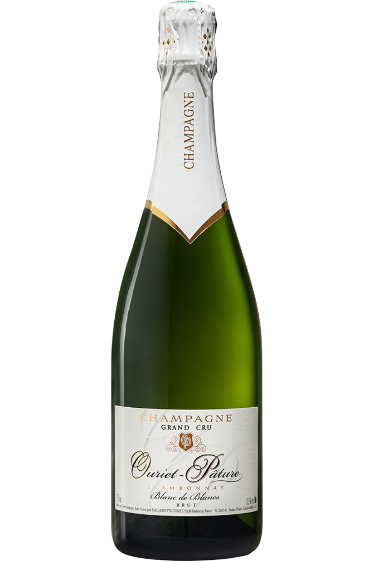 Champagne Cuvée Tradition Blanc de Blancs Brut.  perfetto per aperitivi o per accompagnare un bel piatto di frutti di mare. Trovalo su Sparkleitaly.it