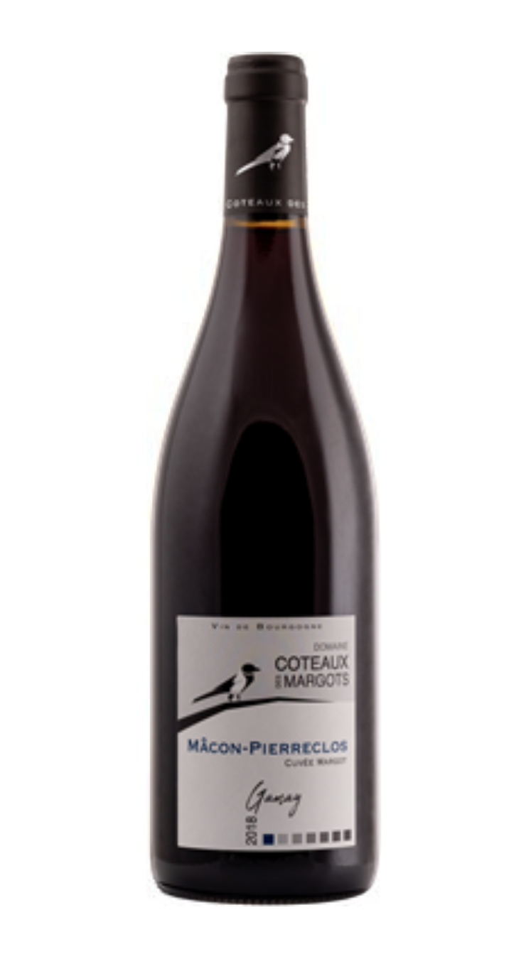 Cuvée Margot Mâcon -Pierclos Rouge AOP 2022 - Domaine Coteaux des Margots