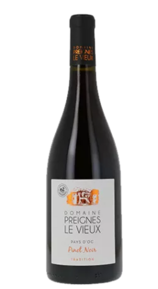 Pinot Noir Preignes Tradition IGP Pays D'OC 2022 - Domaines Preignes