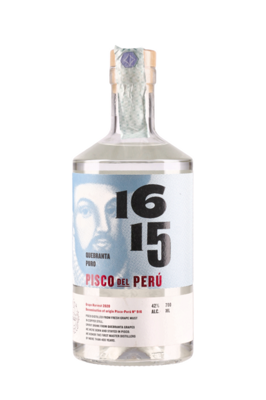 Pisco 1615 puro esto