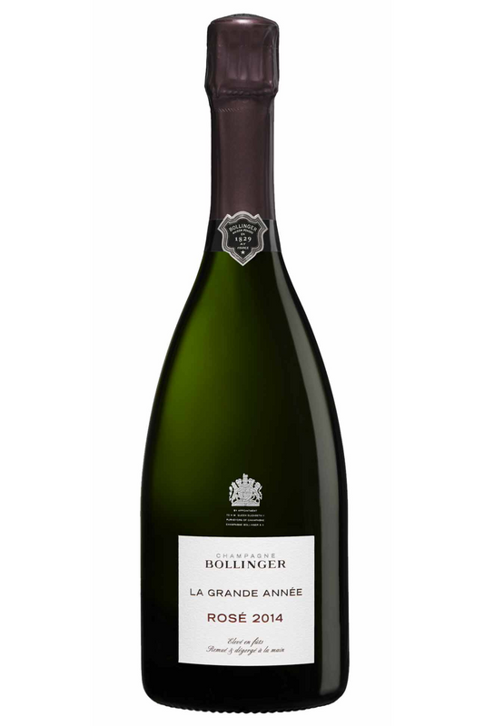 Bollinger de champán "La Grand Année" Rosé Brut 2014 - Bollinger