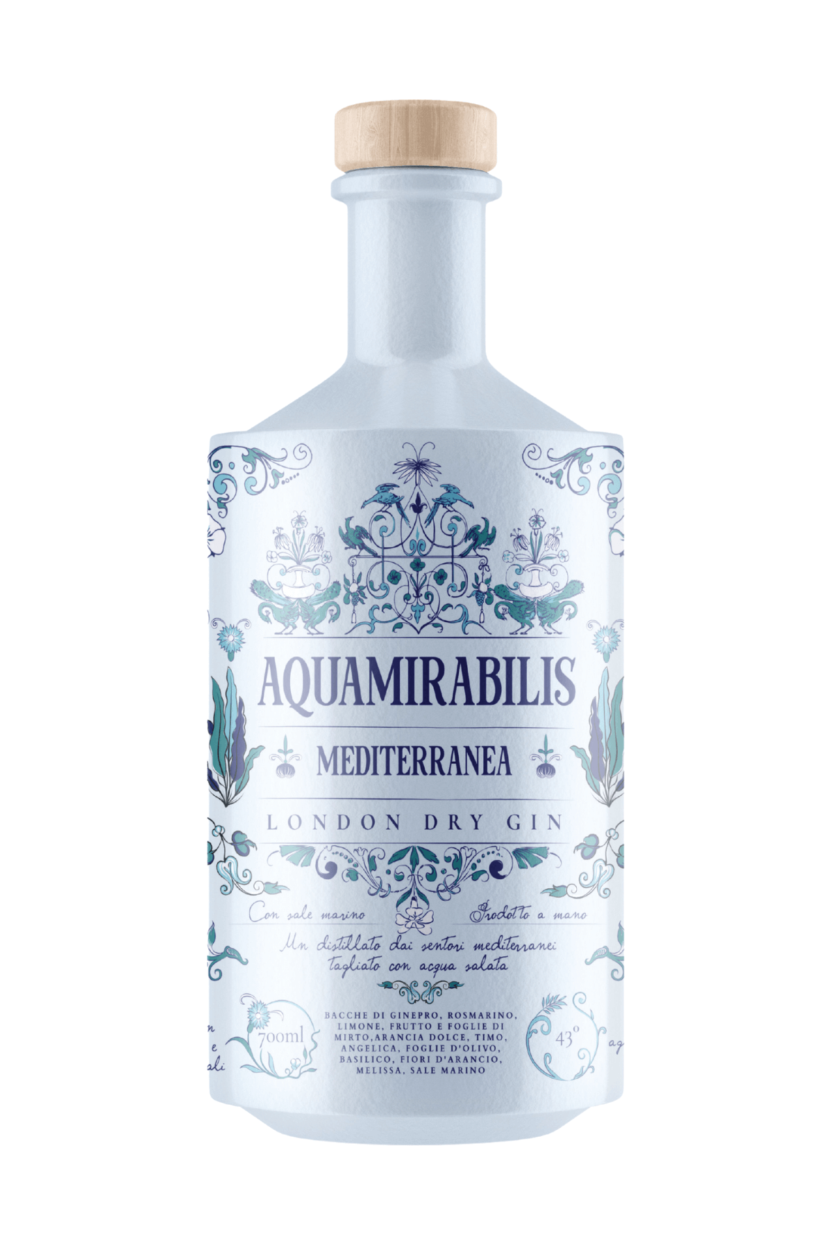 Aquamirabilis Mediterranea London Dry Gin 0,7L