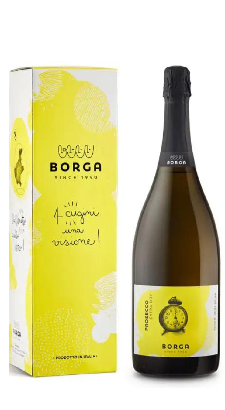 Prosecco Doc Treviso Extra Dry Magnum Cunning - Borga