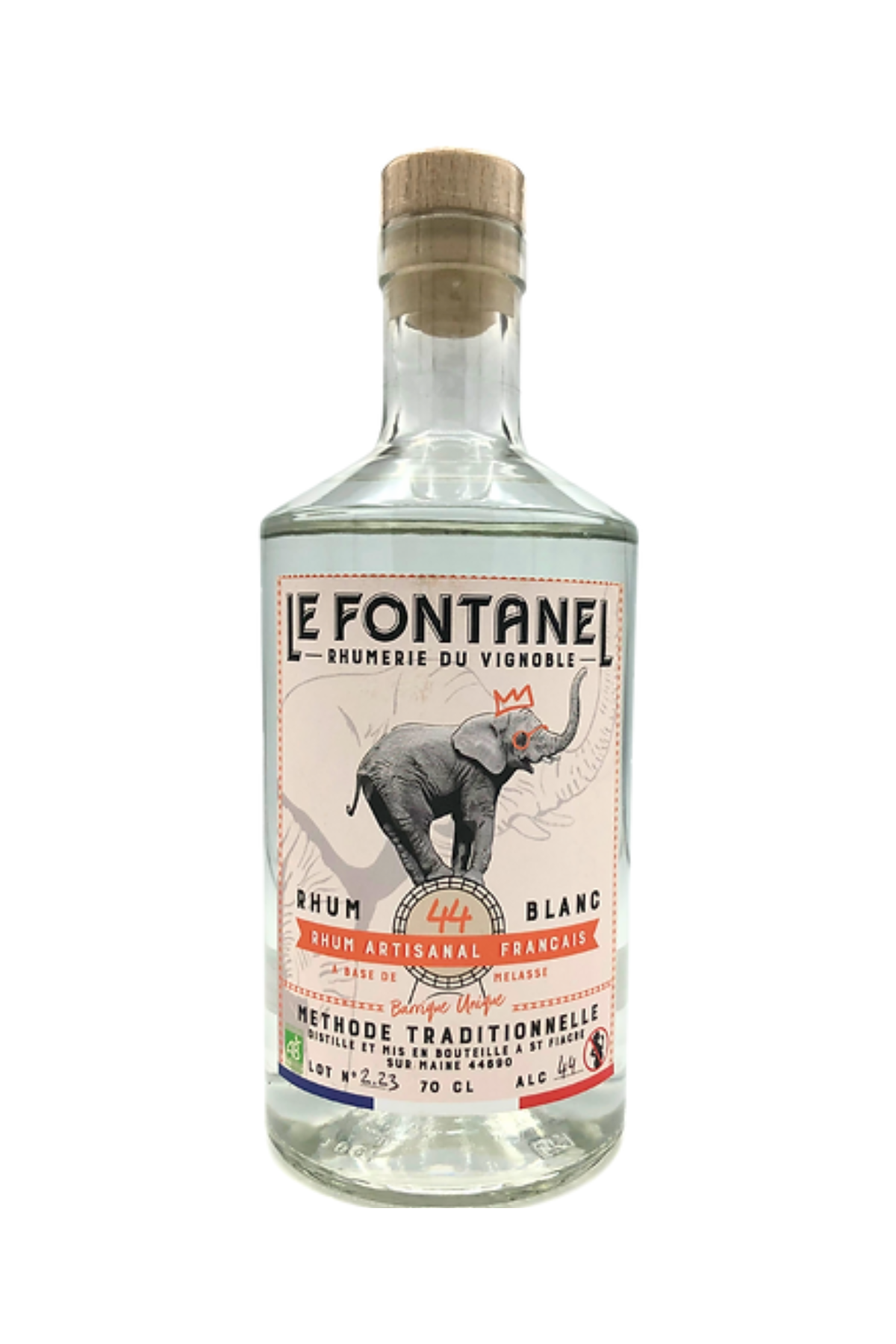 Rhum Blanc Artisanal Rhumerie Le Fontanel