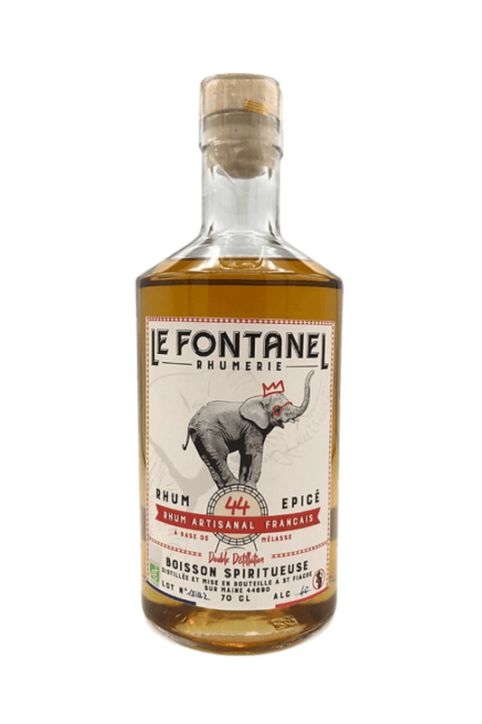 Rhum Epicé Artisanal 0,7L Rhumerie Le Fontanel