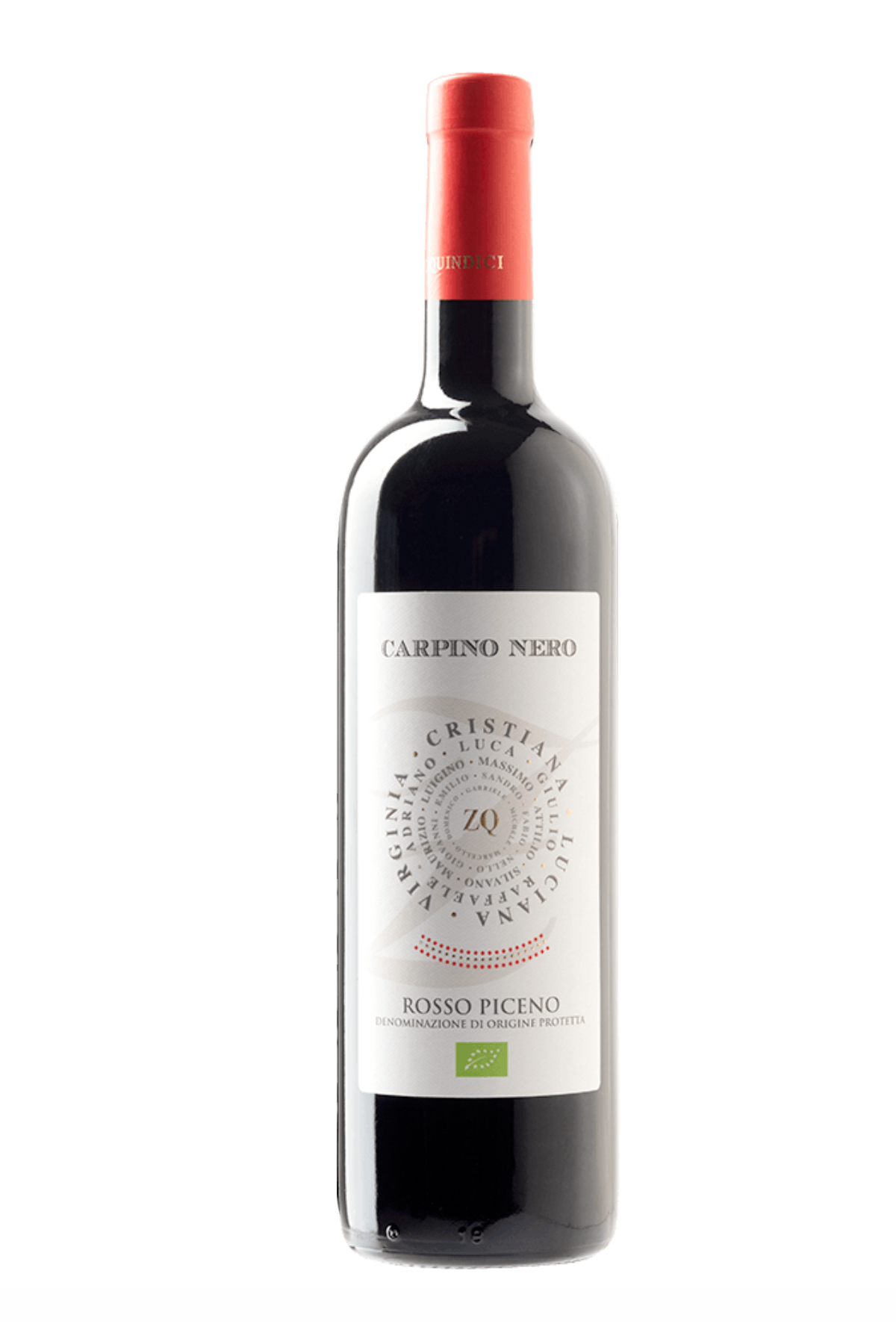 Rosso Piceno Carpino Nero Doc Bio 2020 Collegento Zeroquindici - Cantine della Marca