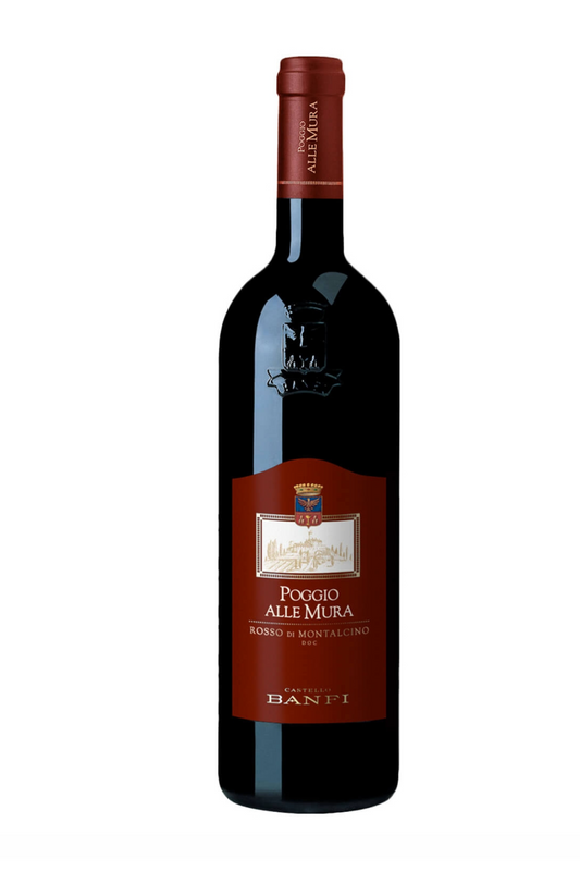 Rosso di Montalcino Docg Poggio en las paredes 2019 - Cantine Banfi