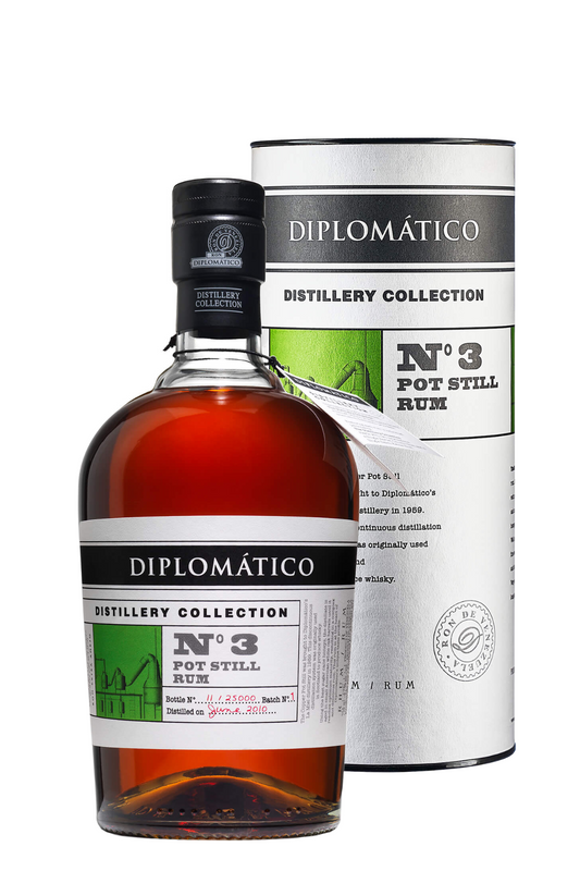Rum Diplomàtico Distillery Collection N°3 Single Pot Still Astucciato