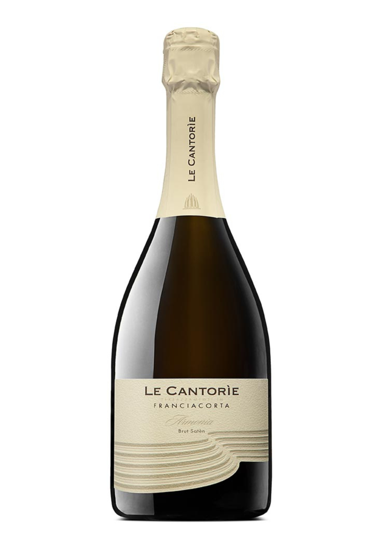 Brut saten ''Le cantorie'' Franciacorta. Il suo profumo intenso e fruttato, con sfumature di crosta di pane, ed il suo gusto pieno, ma allo stesso tempo soave e fresco. Trovalo online Sparkleitaly.it 