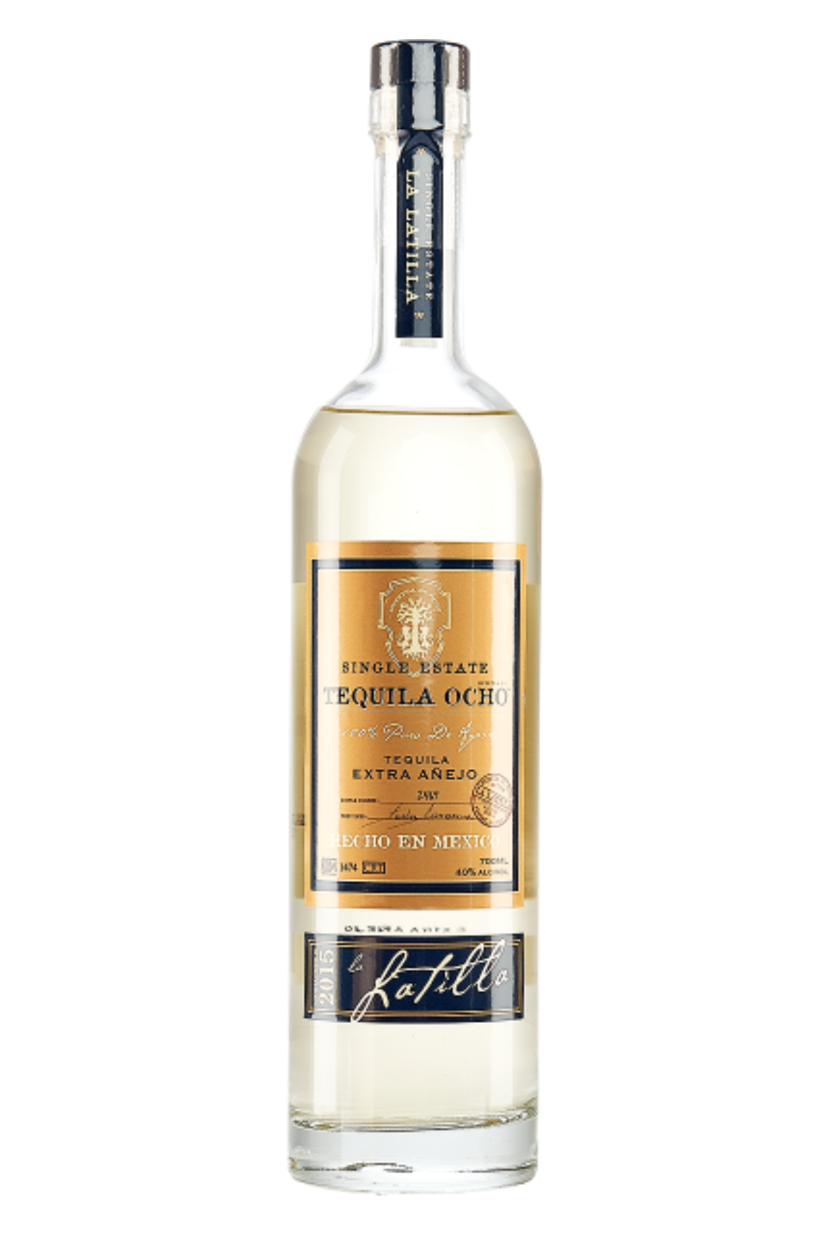 Tequila ocho extra anjo - paquete de madera