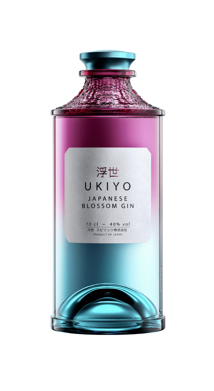 Ukiyo Japanese Blossom Gin 0,7L
