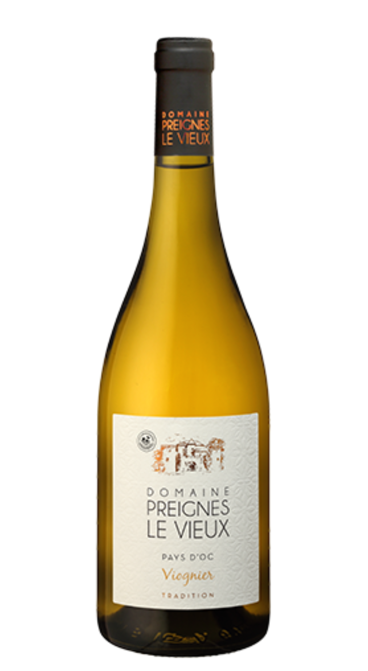 Viognier Preignes Tradition IGP Pays D'OC 2022 - Domaines Preignes