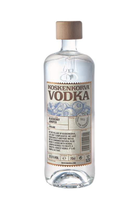 Vodka koskenkorva arándano enebro