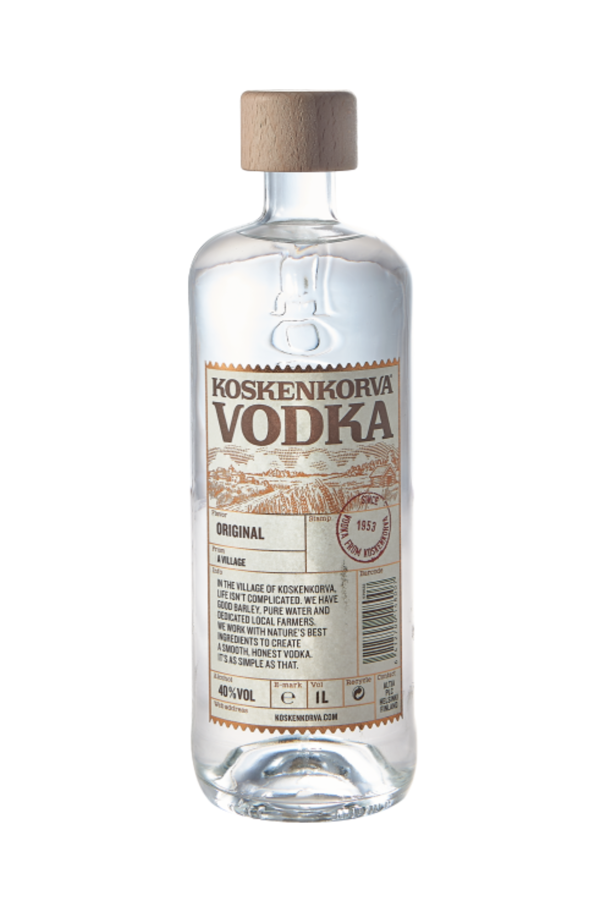 Vodka Koskenkorva Original Organic