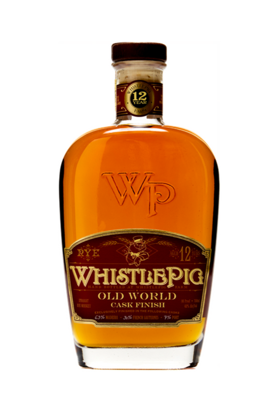 Whiskey Whistle Pig Straight Rye Old Cask Finish 12YO