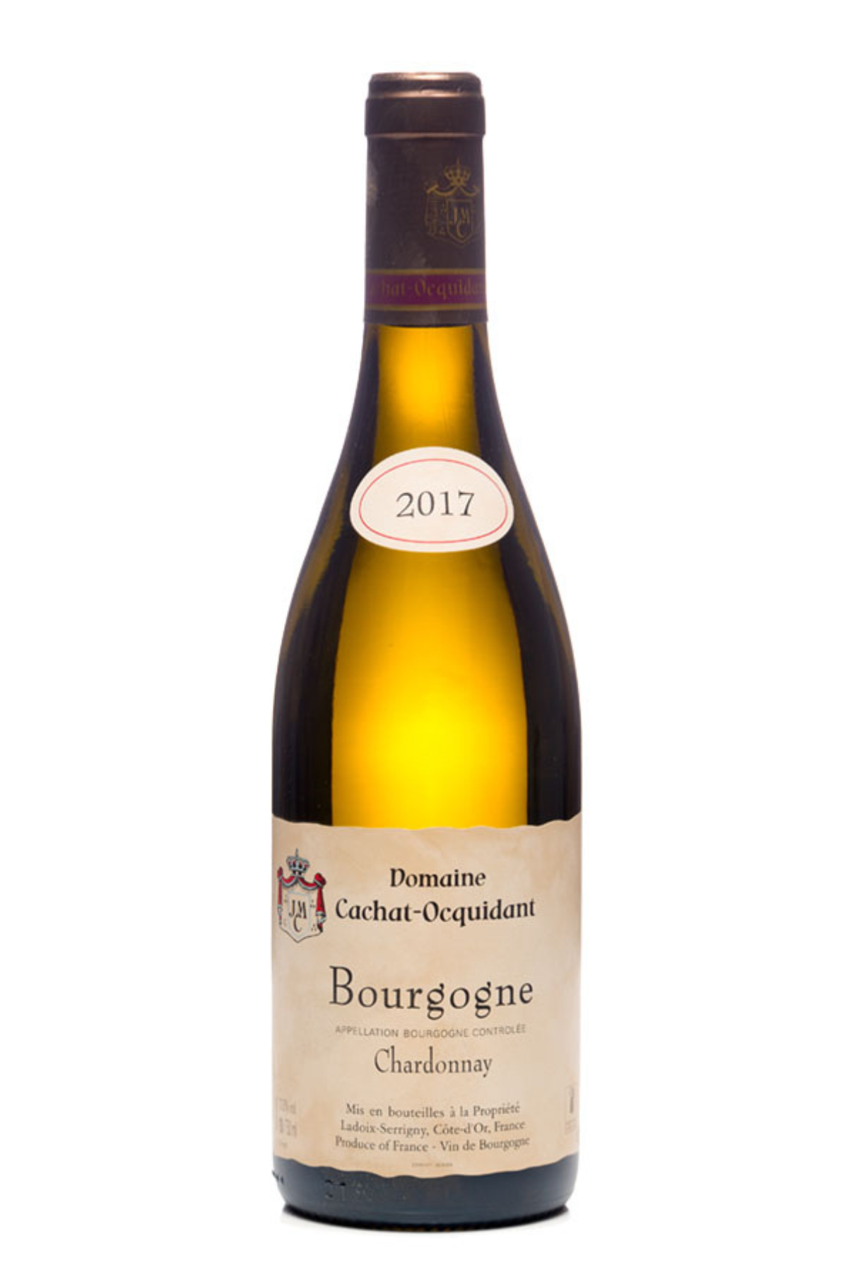 Bourgogne Blanc 2019 - Domaine Cachat Ocquidant