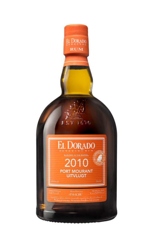 Rum El Dorado Orange Port Mourant Uitvlugt 2010